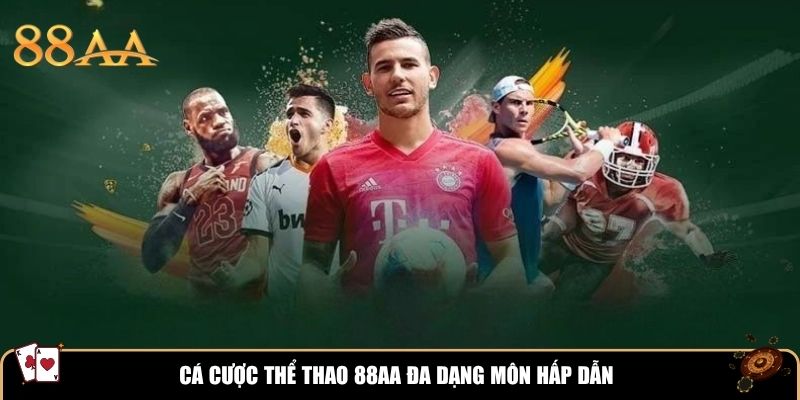 Cá cược thể thao 88AA đa dạng môn hấp dẫn
