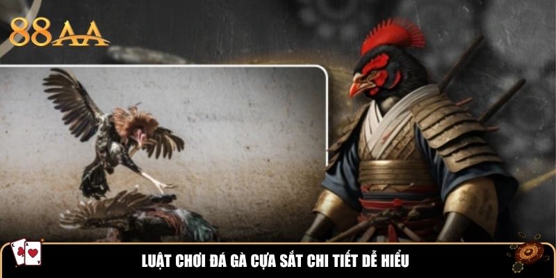 Luật chơi đá gà cựa sắt chi tiết dễ hiểu